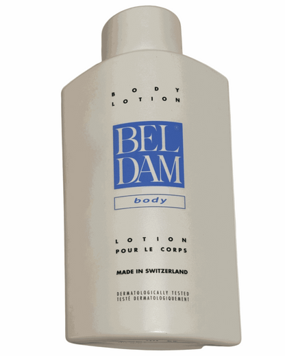 Beldam Body Lotion 17 fl oz Swiss-made lightweight moisturizing lotion with sunflower oil and Vitamin E for soft smooth skin