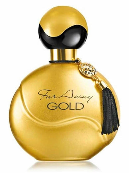 Far Away Gold Eau De Perfume 1.7 fl oz bottle with oriental floral fragrance for women