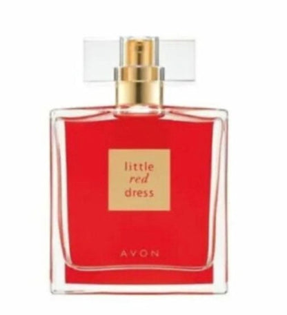 Little Red Dress Eau De Perfume 1.7 fl oz bottle with red label and gold spray cap for elegant feminine scent