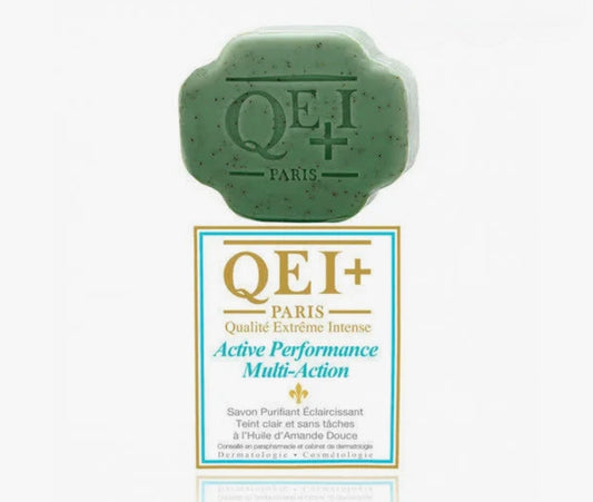 QEI+ Paris Active Performance Multi-Action Purifying Soap with Sweet Almond Oil