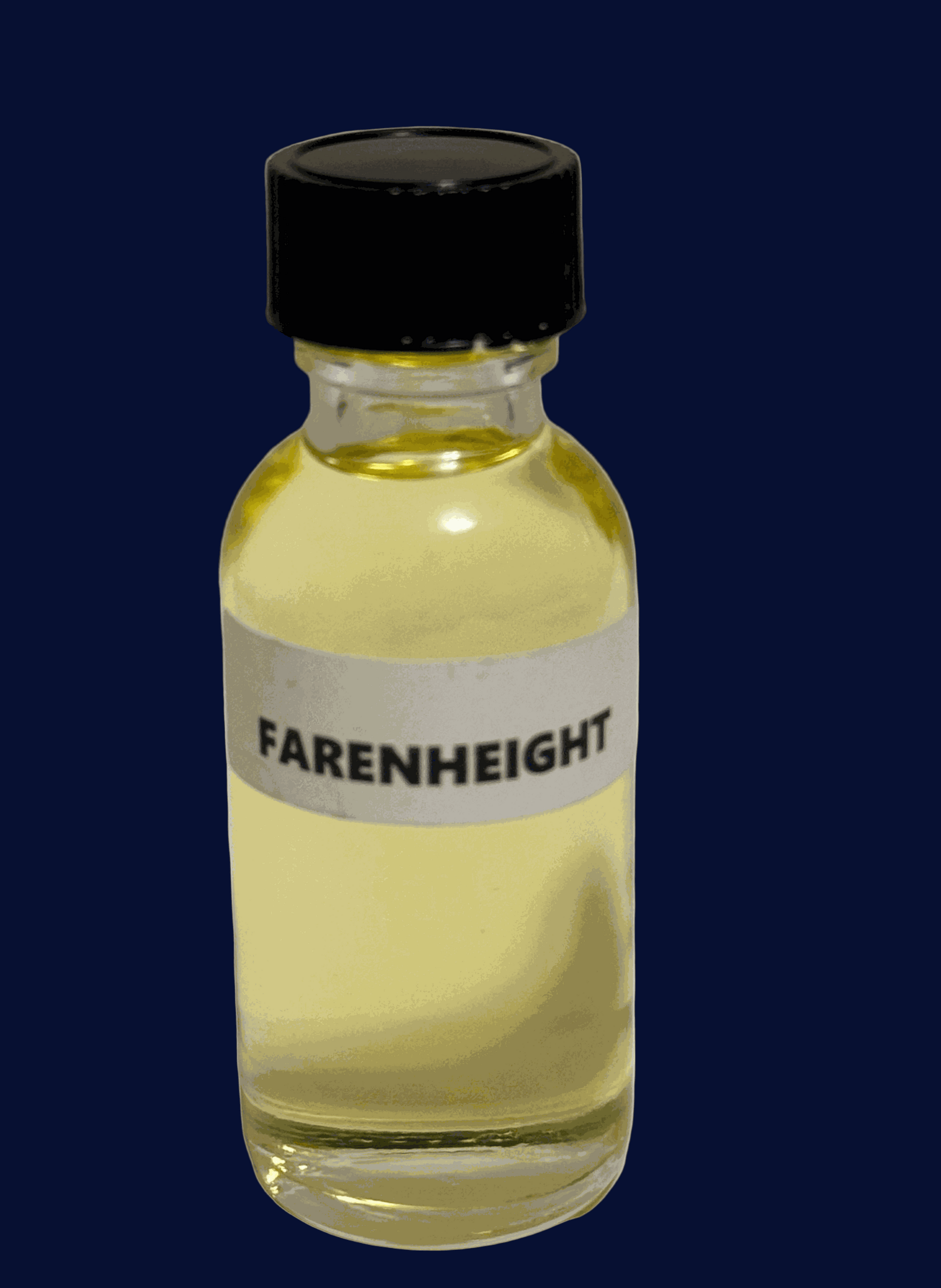 small bottle of Fahrenheit Perfume Oil with warm amber and woody notes