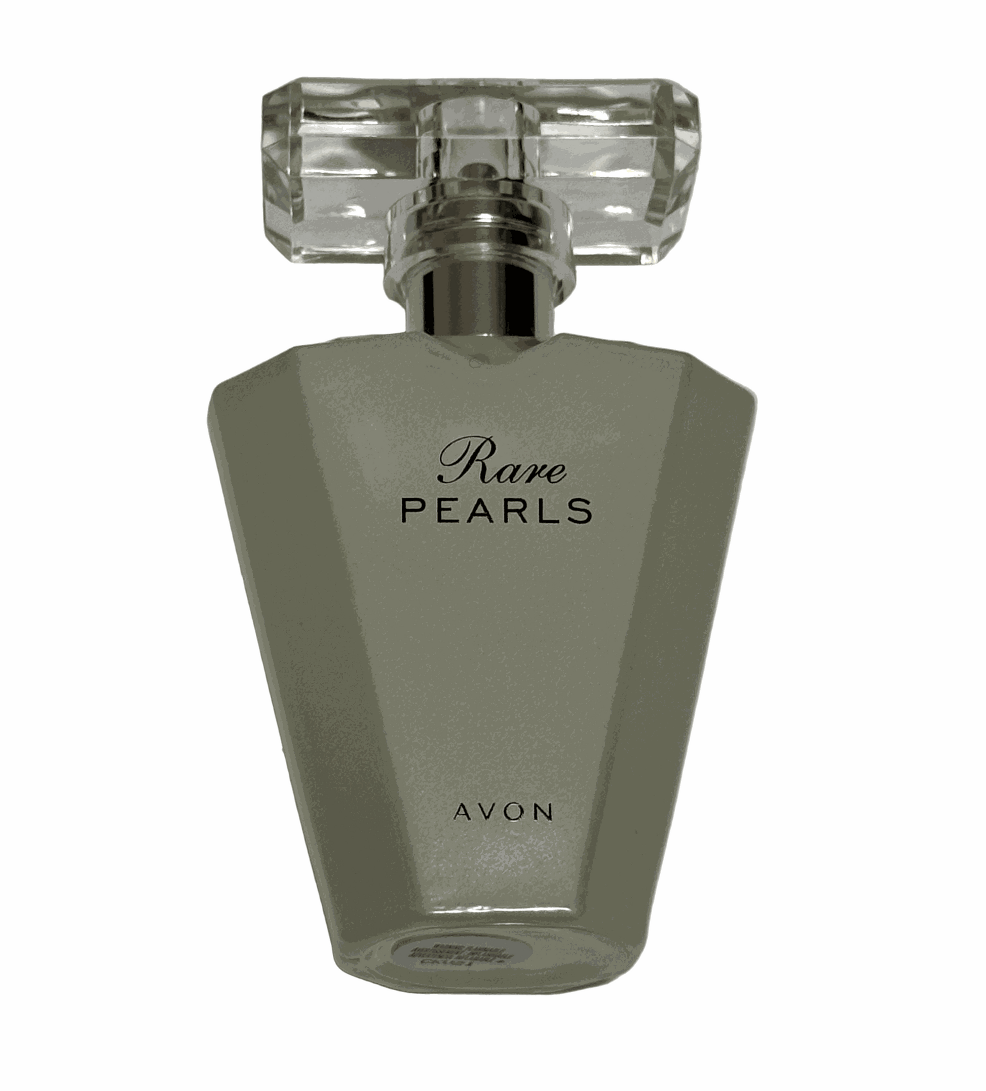 New Rear Pearls Eau De Perfume bottle with crystal cap featuring floral and warm notes by Avon