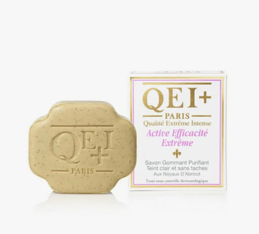 QEI+ Paris Active Efficacité Extrême Exfoliating Purifying Soap with Apricot Kernels