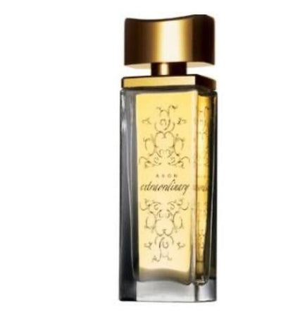 Extraordinary Eau De Perfume 1.7 fl oz bottle with gold cap and elegant floral design
